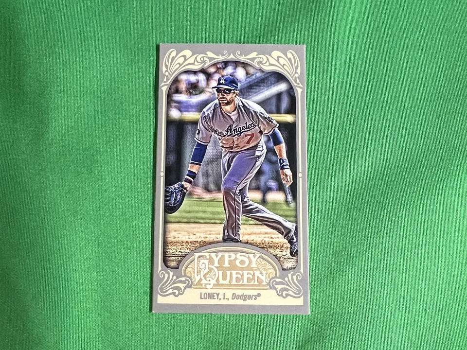 2012 Topps Gypsy Queen Mini Gypsy Queen Back #38 James Loney Los Angeles Dodgers - Image 1 of 1