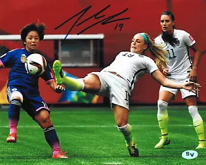 Julie Ertz Signed 8x10 Photo (JSA PSA Pass) World Cup USA Red Stars Johnston - Picture 1 of 1