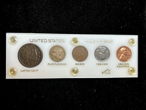 Juego de 5 centavos tipo Estados Unidos - Imagen 1 de 2