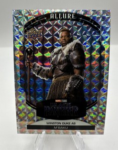 UPPER DECK MARVEL ALLURE WINSTON DUKE M’BAKU WHITE DIAMOND /50 BLACK PANTHER