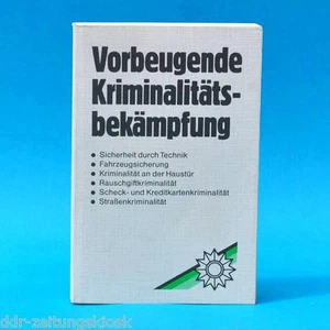Fachbuch um 1995 | Vorbeugende Kriminalitätsbekämpfung | Eigenverlag Dienstint. - Foto 1 di 1