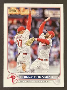 2022 Topps Update PHILLY PHENOMS Bryce Harper / Hoskins #US112 - Picture 1 of 2