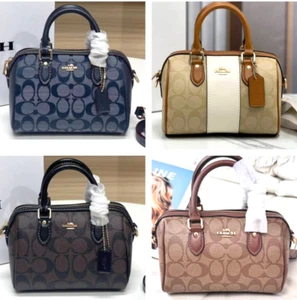 COACH  CY742 Mini Rowan Crossbody Bag Handbag 4 Colors Outlet Products - Picture 1 of 37