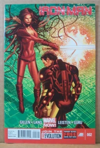 Iron Man ~ No.2 January 2013 (Marvel Now!) ~ Variant Edition ~ NM- - Picture 1 of 6