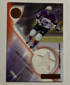 2001-02 Upper Deck CHL Prospects Game Used Edition Top Jerseys Martin Podlesak