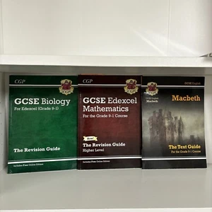 CGP GCSE Maths, English, Biology Bundle Grade 9-1, B28 - Bild 1 von 2