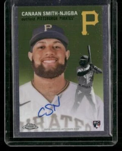 2023 Topps Chrome Platinum #CPA-CSN Canaan Smith-Njigba Rookie RC Auto Pirates - Foto 1 di 2
