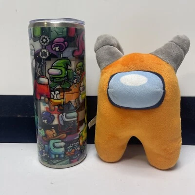 Vaso y felpa de acero inoxidable Among Us SUS 20 OZ ¡ENVÍO GRATUITO! Foto 1 de 4