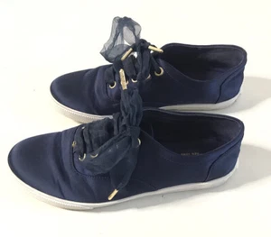 Kate Spade New York Women's Blue Round Closed Toe Lace Up Sneakers Size 7M - Picture 1 of 10