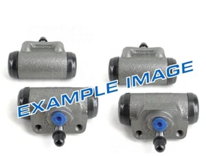4 X REAR WHEEL CYLINDER SET FOR TOYOTA COASTER BB40 HZB50 DYNA BU100 1993-2003 - Picture 1 of 5