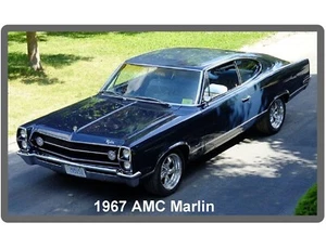 1967  AMC  Marlin Auto Refrigerator / Tool Box Magnet - Picture 1 of 1