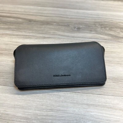 Estuche para gafas Dolce & Gabbana mediano semi-suave con tapa abatible Foto 1 de 4