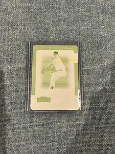2021 Panini Contenders Sonny Gray Printing Plate 1/1 - Picture 1 of 2