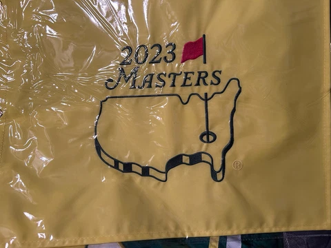 2023 Masters flag augusta national golf pin flag new in packaging Cover