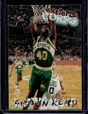 1995-96 Stadium Club Shawn Kemp #125 - Seattle SuperSonics - Image 1 of 2