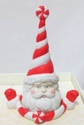 Partylite Dulces y Golosinas Santa Tealight Soporte Vela Navidad NUEVO NUEVO CON ETIQUETAS NUEVO EN CAJA Foto 1 de 4