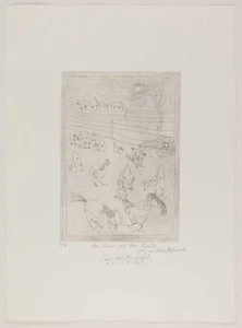 Kurt Mühlenhaupt/Radierung/signiert/30 Exemplare /Das Leben im alten Russland/15 - Picture 1 of 1