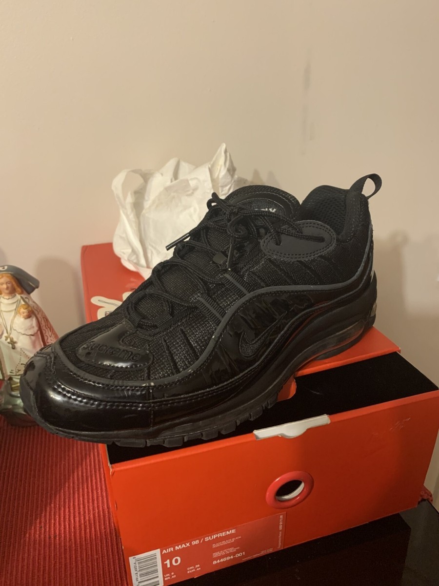 Nike Supreme x Air Max 98 Black for Sale - Authenticity Nike Supreme x Air Max 98 Black for Sale - Authenticity
