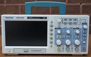 Hantek DSO5102P Digital Storage Oscilloscope Dual Channel 100MHz, 1GSa/s Rate - Picture 1 of 21