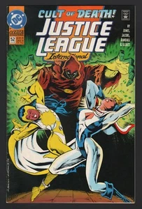 JUSTICE LEAGUE INTERNATIONAL #52, 1993, DC Comics, en muy buen estado, ¡culto a la muerte! - Imagen 1 de 1