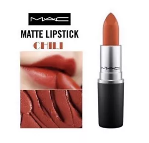 Mac Matte Lipstick 602 Chili ~ Full Size 0.1oz / 3g New In Box - Picture 1 of 4