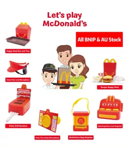 McDonalds Toys/Playset 2023 Asia Exclusive - Let's Play McDonald's Full Set of 7 - Picture 1 of 6