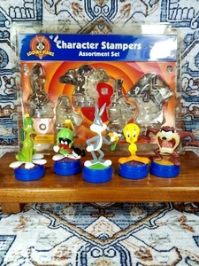 Vintage 99' Looney Tunes Character Stampers Complete Package Of 5 Pristine Tunes - Picture 1 of 16