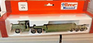 Roco Minitanks 675 \ 540 Drop deck 40 ton tailer Lima35 1/87 - Picture 1 of 1