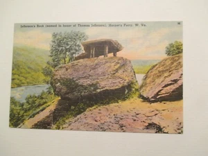Harpers Ferry West Virginia Postcard Jeffersons Rock WV - Picture 1 of 2