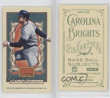 2013 Panini Golden Age Carolina Brights Mini Green Back George Brett #113 HOF