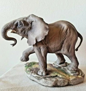 BOEHM Porzellan Afrikanischer Elefant Loxodonta Africana Figur 200 - 44, England - Bild 1 von 11