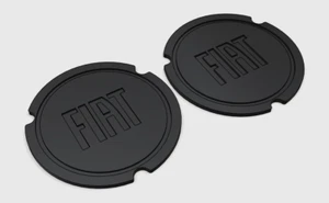 Fiat Panda 100HP 169 Cup Holder Coasters FIAT Logo - Picture 1 of 2