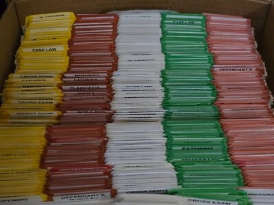 UNIVERSAL Letter Size Side Tab Five 5-Tab Index Dividers MULTICOLOR 20816 - Image 1 of 4