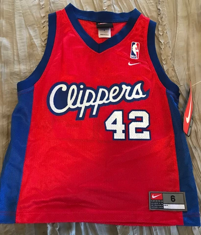 ELTON BRAND Los Angeles CLIPPERS Basketball NIKE VINTAGE Little Boys 6 Jersey Cover