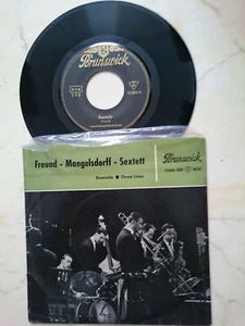 FREUND-MANGELSDORFF-SEXTETT Domicile / Three Lines *1958 BRUNSWICK MONO* - Picture 1 of 2
