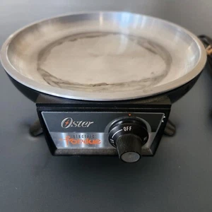 Vintage Oster Electric Fondue 701-01A Base Only 680 Series-No Pot-Tested - Picture 1 of 5