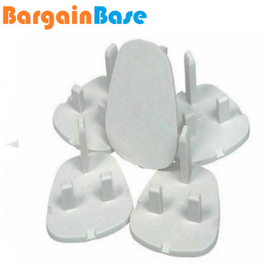 10x ELECTRICAL PLUG PROTECTOR SOCKET SAFETY COVERS CHILD BABY MAINS SOCKET COVER • 6.67£