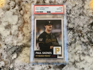 Paul Skenes Rookie Card 2024 Topps Living #768 PSA 10 GEM MINT. 2025 CY YOUNG? - Bild 1 von 3