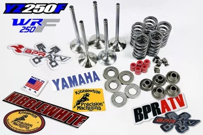 Yamaha YZ250F YZ 250F Kibblewhite Intake Exhaust Valves Titanium Springs Kit USA - Image 1 of 4