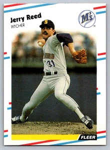 1988 Fleer #387 Jerry Reed Seattle Mariners - Picture 1 of 2