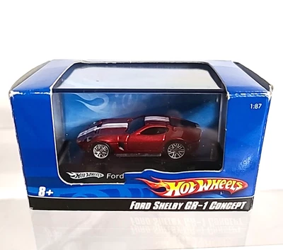 Hot Wheels Ford Shelby GR-1 Concept 2007 RED Diecast Car - Image 1 of 4