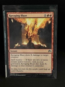 Ravaging Blaze Magic Origins Magic: the Gathering Lightly Played, English - Picture 1 of 1