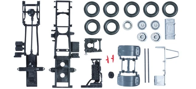Herpa 083676 - 1/87 Telaio MAN TGS Euro 6, 2 Assi Contenuto: 2 Pz. - Nuovo - Immagine 1 di 1