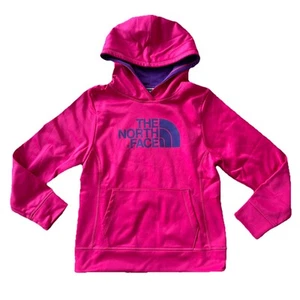 The North Face Surgent Pullover Hoodie Sweatshirt Passion Pink Youth Sz L 14/16 - Picture 1 of 11