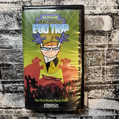 Dexters Laboratory - Ego Trip (VHS, 2000, Black Modified Clam) - Image 1 of 4