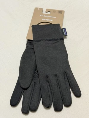 New Patagonia R1 Daily Gloves Black Large L $55 MSRP - Image 1 of 4