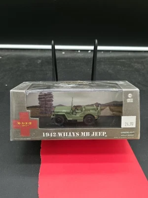 1942 WILLYS MB JEEP 1/43 scale DIECAST CAR GREENLIGHT 86589 - Image 1 of 2