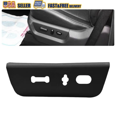 NUEVO PARA 11-16 Ford F-Super Duty Asiento del conductor delantero Ajuste Bisel Borde Negro EV Foto 1 de 4