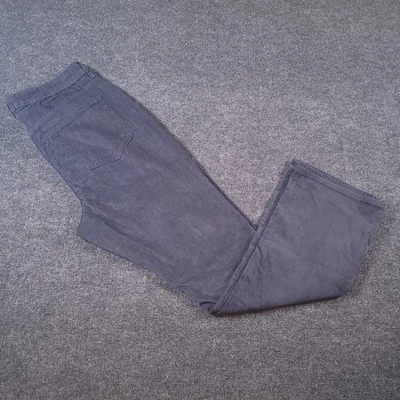 Pantalones de pana Old Navy para mujer Kicker corte bota talla 14 tiro extra alto azul marino Foto 1 de 4