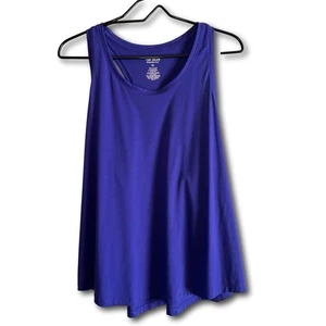 Tek Gear Essential Gear Womens Tank Top Purple Racerback Breathable Size XL - Picture 1 of 9